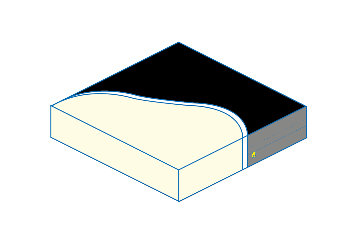 Qbitus Cold Mould Wheelchair Cushion