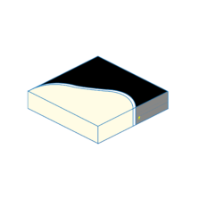 Qbitus Cold Mould Wheelchair Cushion