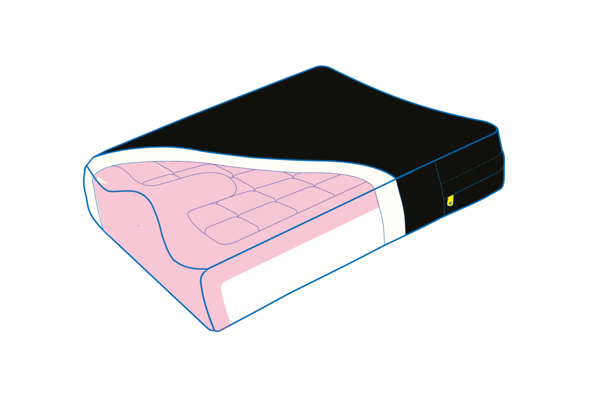 Qbitus Mercury 200 Xtreme Wheelchair Cushion